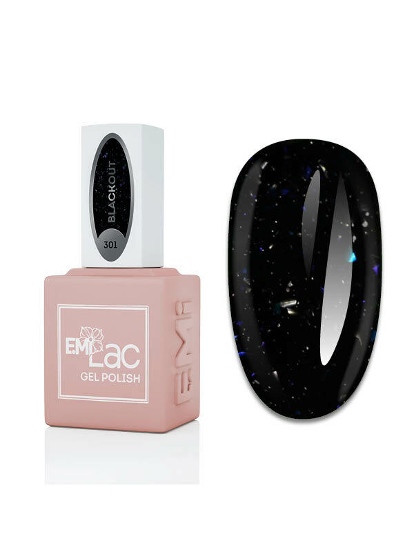 E.MiLac JA Blackout, #301, 9 ml. - 2