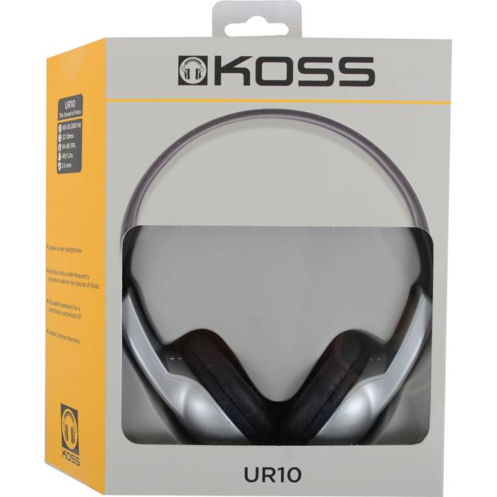 On-Ear Hörlur KOSS UR10 Silver - 4
