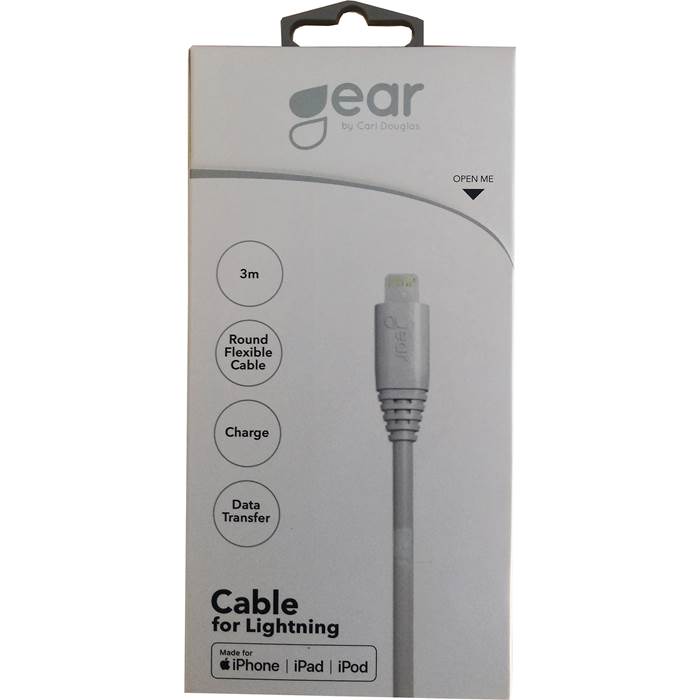 Laddkabel Lightning USB-A 3m v - 2