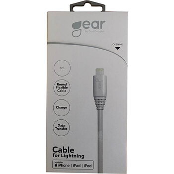 Laddkabel Lightning USB-A 3m v