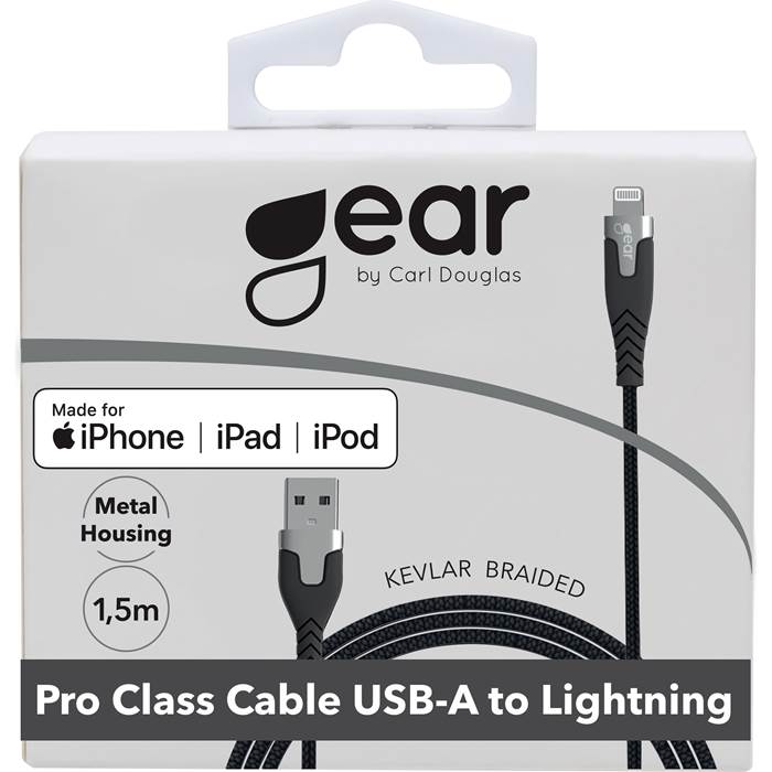 Laddkabel GEAR PRO USB-A till - 3