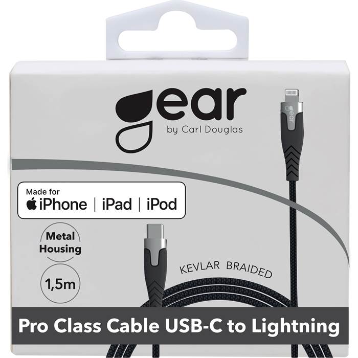 Laddkabel GEAR PRO USB-C till - 3
