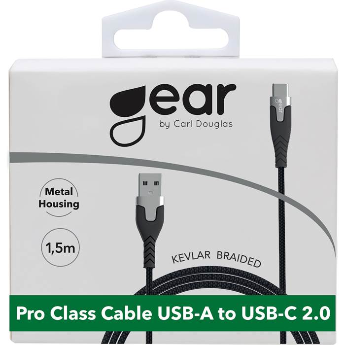 Laddkabel GEAR PRO USB-A till - 3