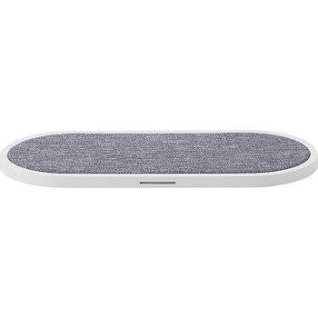 Laddare GEAR Dual QI USB-C 2x1