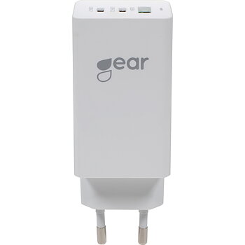Laddare GEAR GAN 220V 2xUSB-C