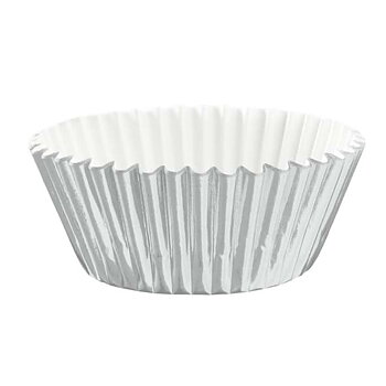 MUFFINSFORMAR | 100-pack | Silver metallic