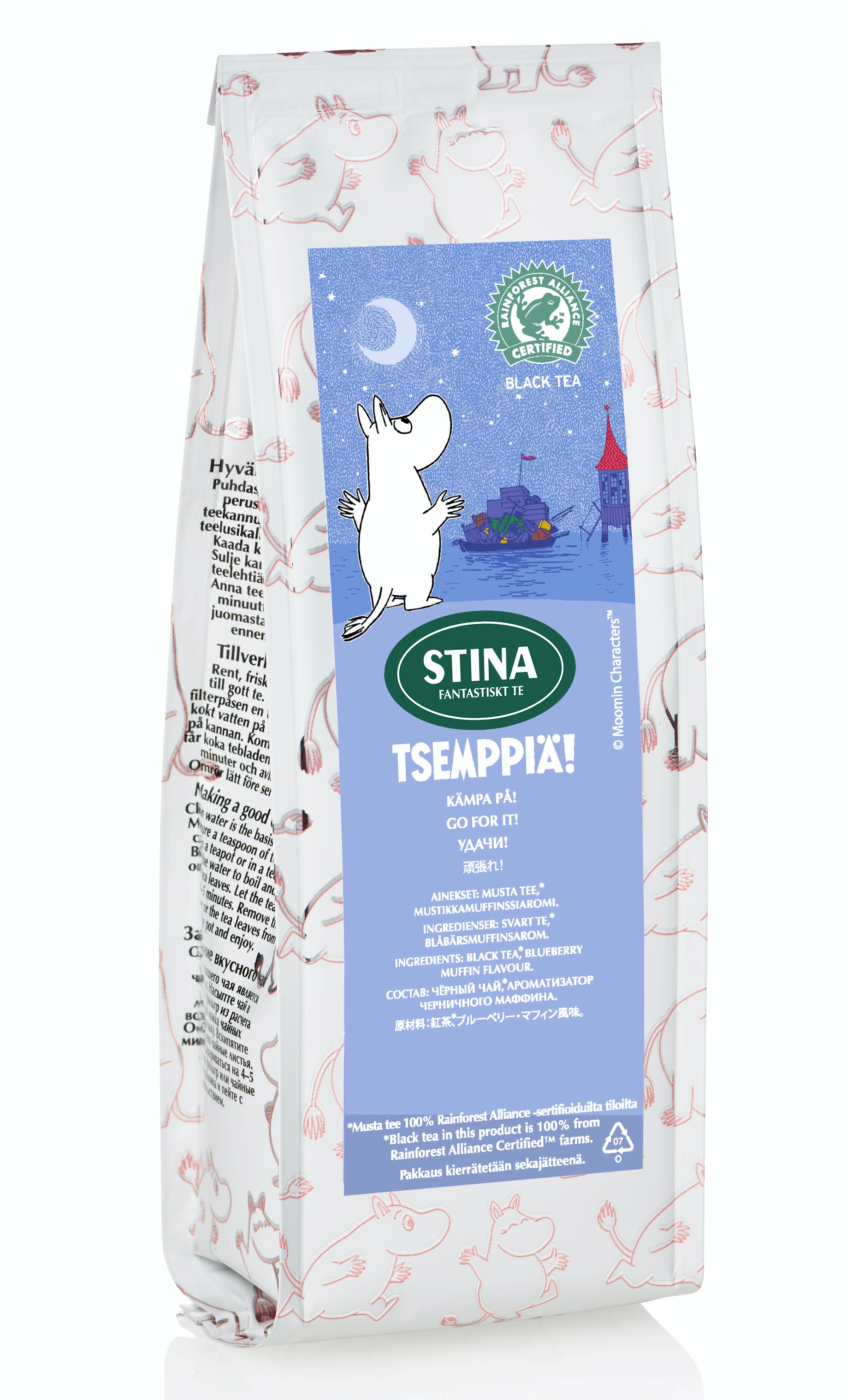 Moomin Tea Go For it - Moomin tea, Blueberry