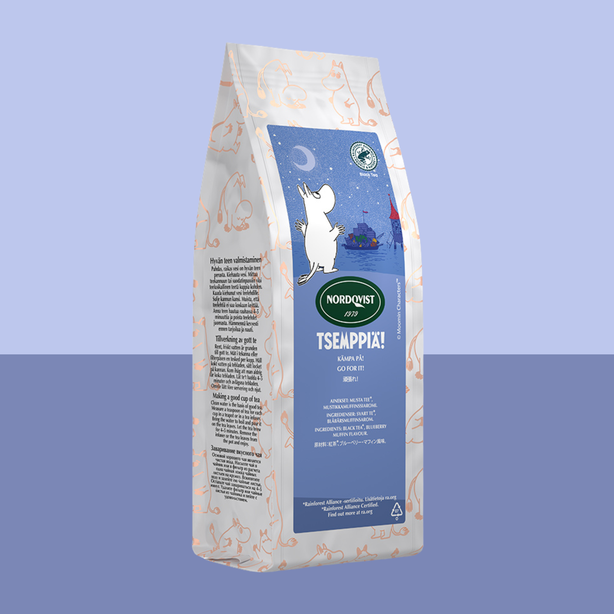 Moomin Tea Go For it - Moomin tea, Blueberry - 3
