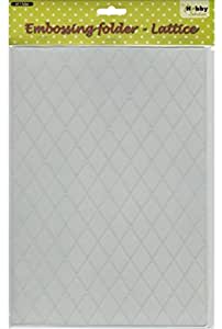 Embossing folder A4 "lattice"
