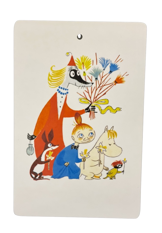 Moomin Cutting board - Easter off-white