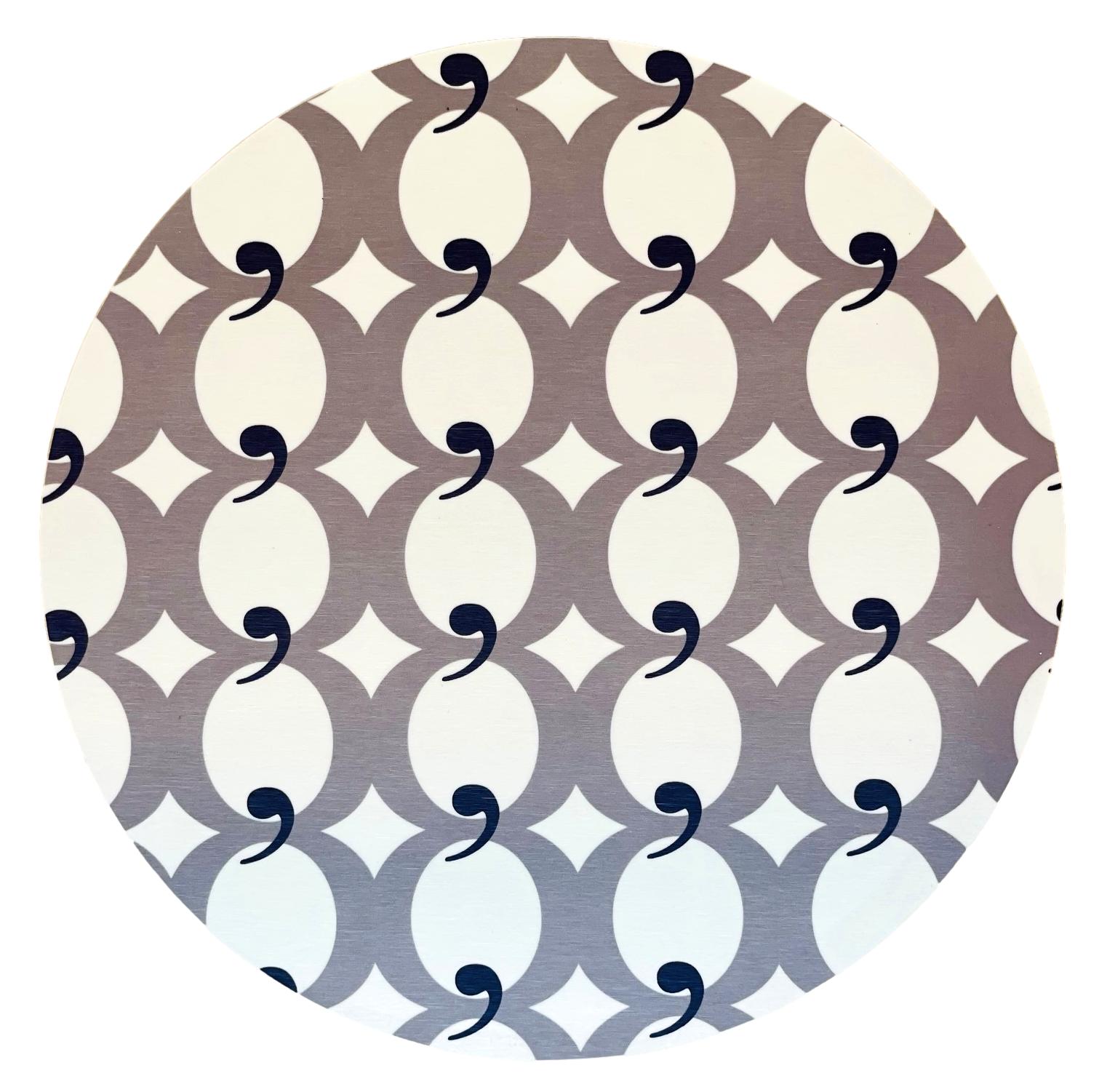 Stig Lindberg Grytunderlägg - Rings and drops