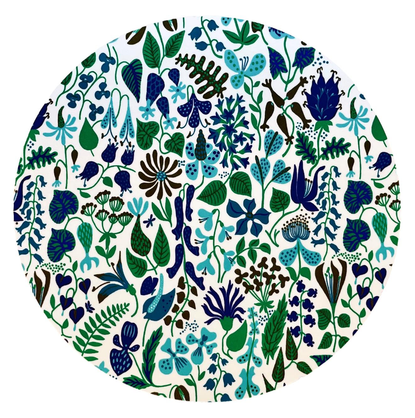 Stig Lindberg Grytunderlägg - Herbarium Turkos