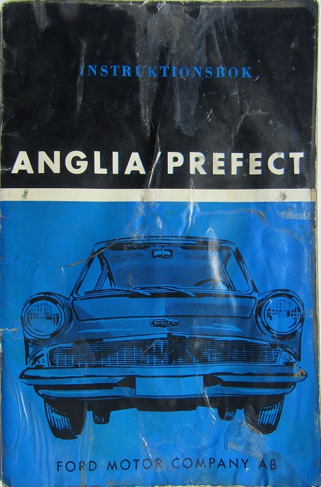 1960 Ford Anglia / Prefect Instruktionsbok