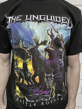THE UNGUIDED - T-SHIRT, AND THE BATTLE ROYALE COVER