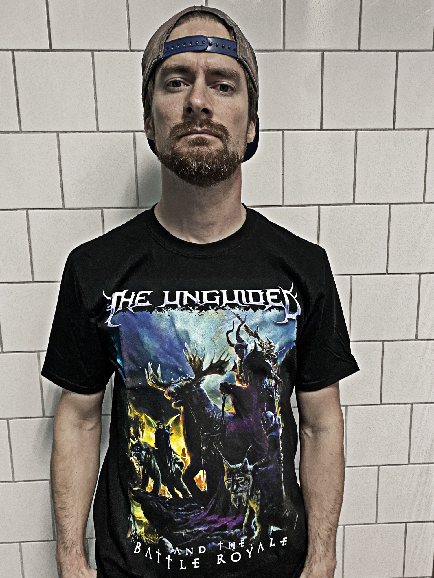 THE UNGUIDED - T-SHIRT, AND THE BATTLE ROYALE COVER - 2