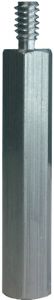 Metal Hex Spacer - 1-3/8" (#6-32 Thread, Male/Female)