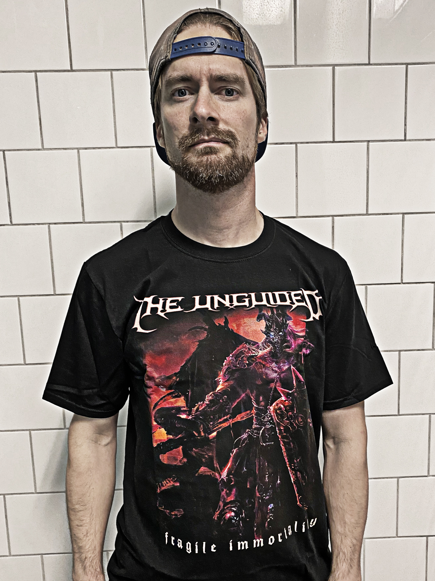 THE UNGUIDED - T-SHIRT, FRAGILE IMMORTALITY COVER - 2