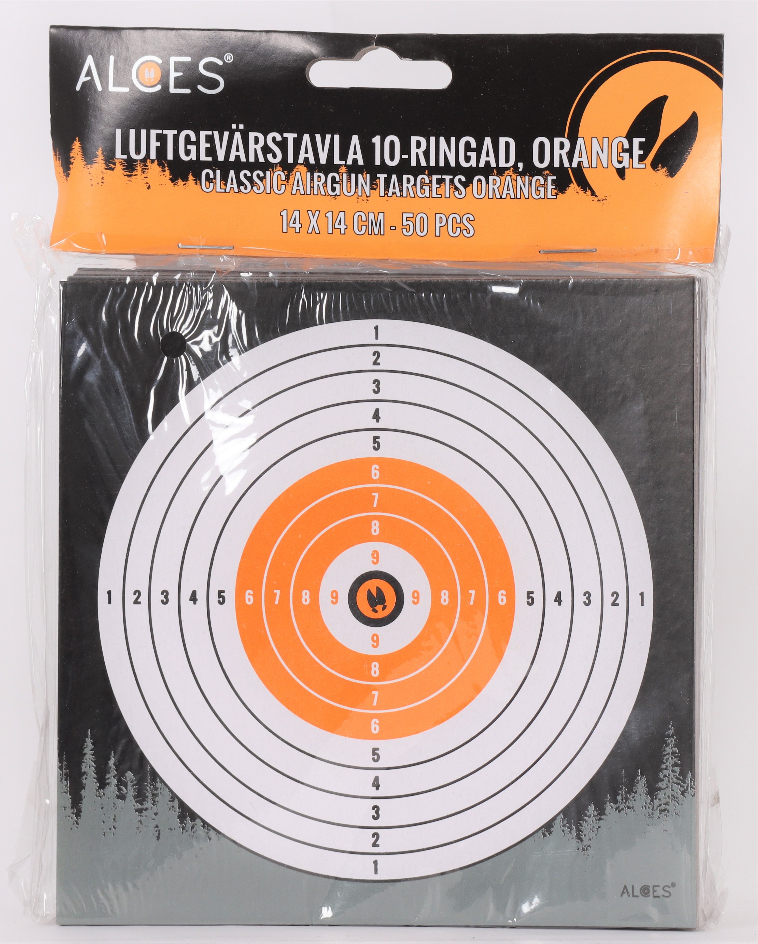 Alces Luftgevärstavlor 14x14