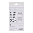 Ciao Bella Stamping Art Clear Stamps - Alphas Reporter Lowercase
