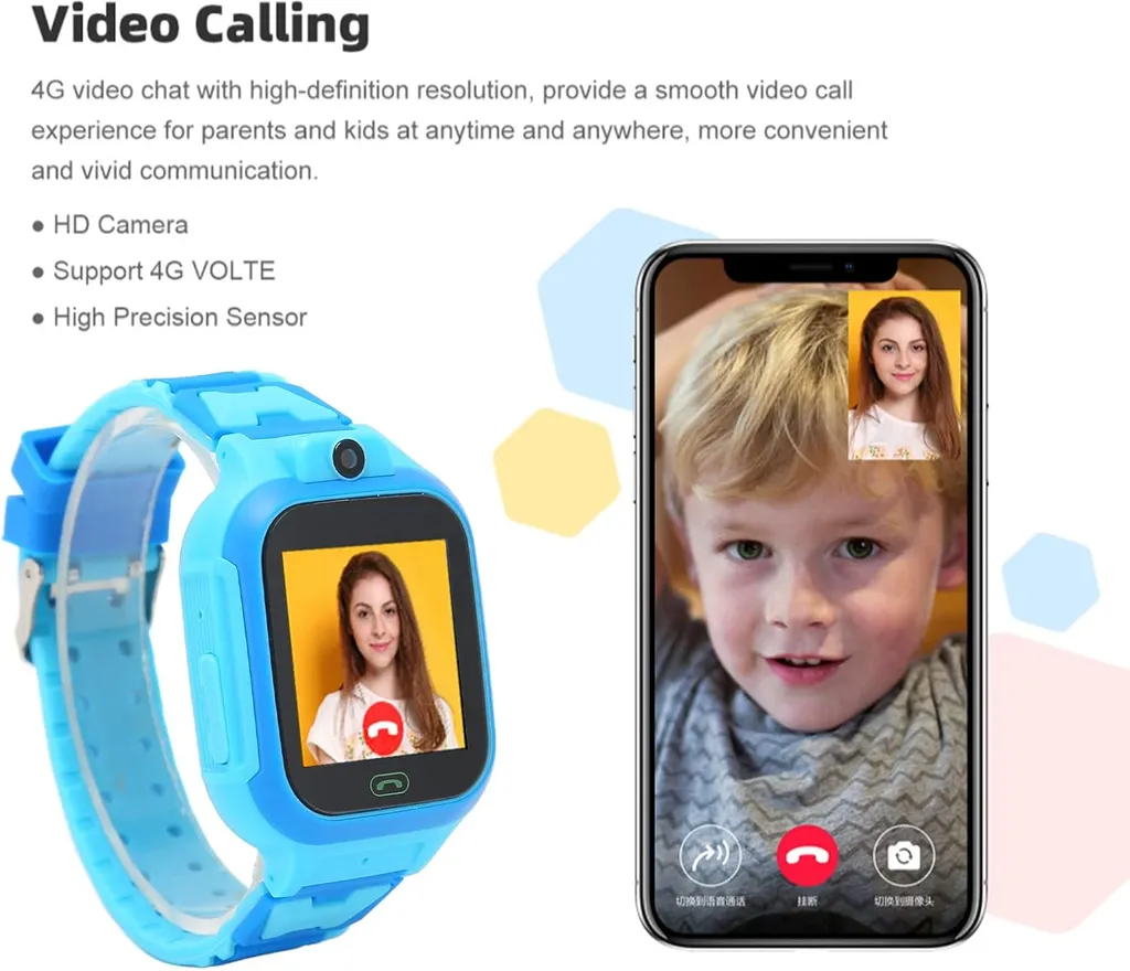 SiGN Smartwatch Kids 4G, WiFi, GPS - Blå - 3