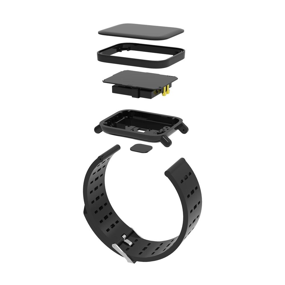 A6 Smartwatch för Träning & Hälsa - Svart - 3