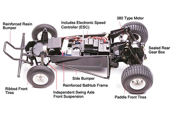 TAMIYA The Grasshopper 1/10 - 3