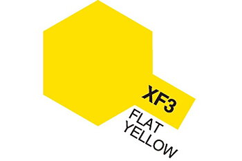 TAMIYA Acrylic Mini XF-3 Flat Yellow