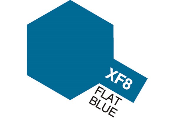 TAMIYA Acrylic Mini XF-8 Flat Blue