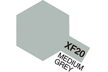 TAMIYA Acrylic Mini XF-20 Medium Grey