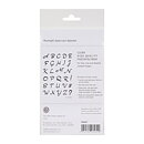 Ciao Bella Stamping Art Clear Stamps - Alphas Moonlight Uppercase