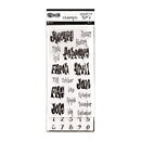 Ranger Dyan Reaveley's Dylusions Creative Dyary Clear Stamp Set 1