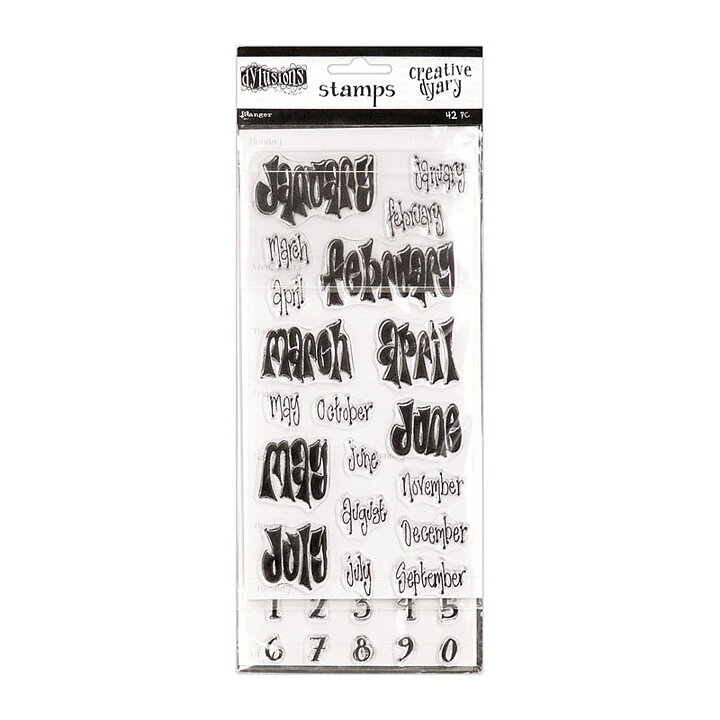 Ranger Dyan Reaveley's Dylusions Creative Dyary Clear Stamp Set 1