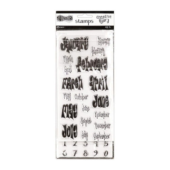 Ranger Dyan Reaveley's Dylusions Creative Dyary Clear Stamp Set 1