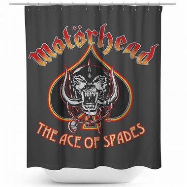 Motorhead Ace of Spades Shower Curtain
