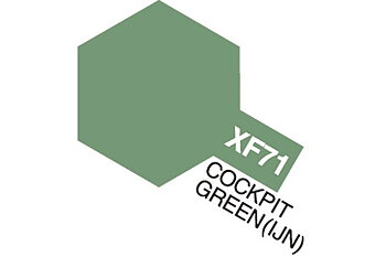 TAMIYA Acrylic Mini XF-71 Cockp. Green