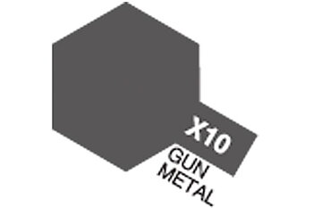 TAMIYA Acrylic Mini X-10 Gun Metal