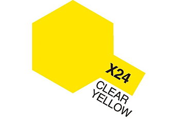 TAMIYA Acrylic Mini X-24 Clear Yellow