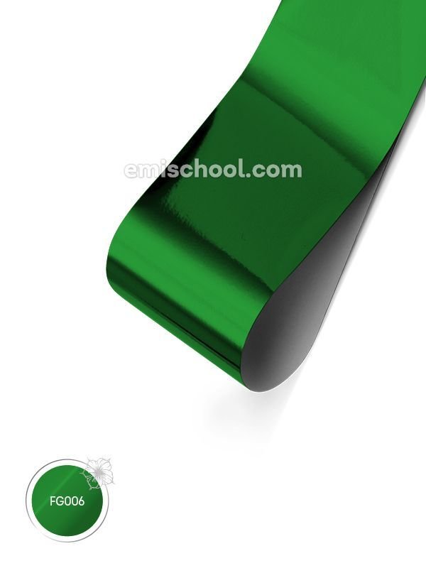Foil glossy Green, 1.5 m.