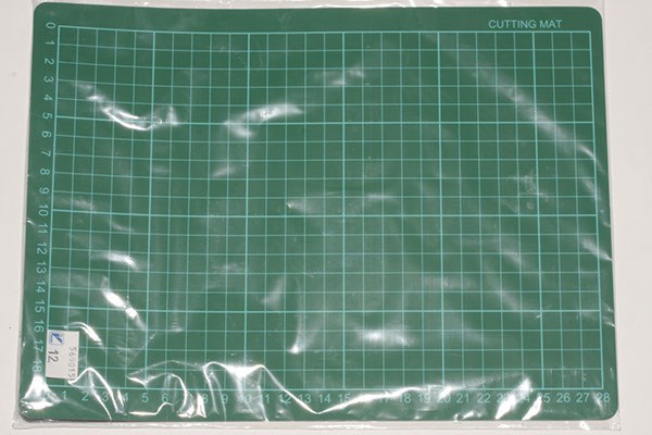 Skärplatta 22x30 cm, 3 mm grön