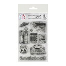 Ciao Bella Stamping Art Clear Stamps - Ride to Live
