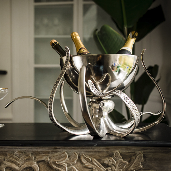 Large Octopus Bowl and Tenticle Stand - 3