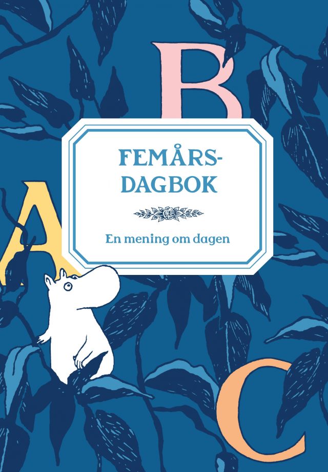 Moominbook in swedish: Femårsdagbok – En mening om dagen