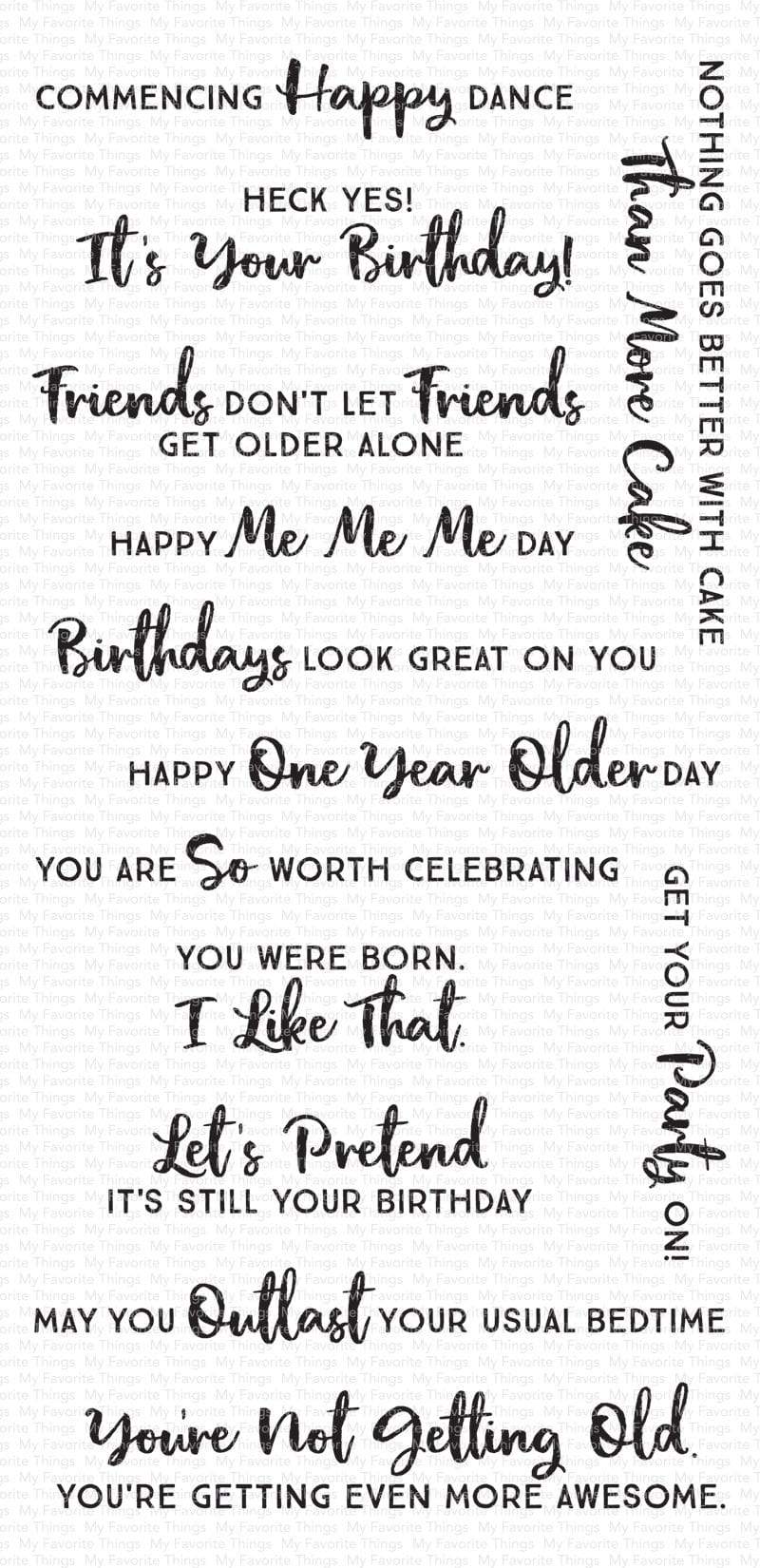 My Favorite Things -Anything-but-Basic Birthday Wishes