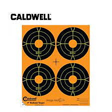Caldwell måltavla Orange Peel 4″ bulls-eye: 10 ark