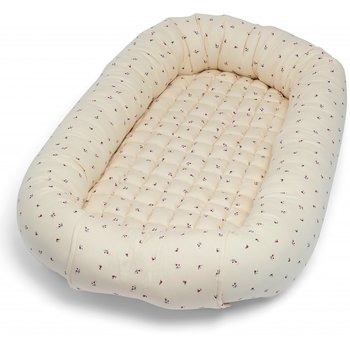 Babynest, Bloom Red/Blue - Konges Sløjd