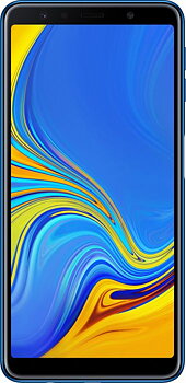 Samsung Galaxy A7 2018 SM-A750FN/DS Dual SIM 64GB - 1 År Garanti Begagnad i Nyskick - Svart
