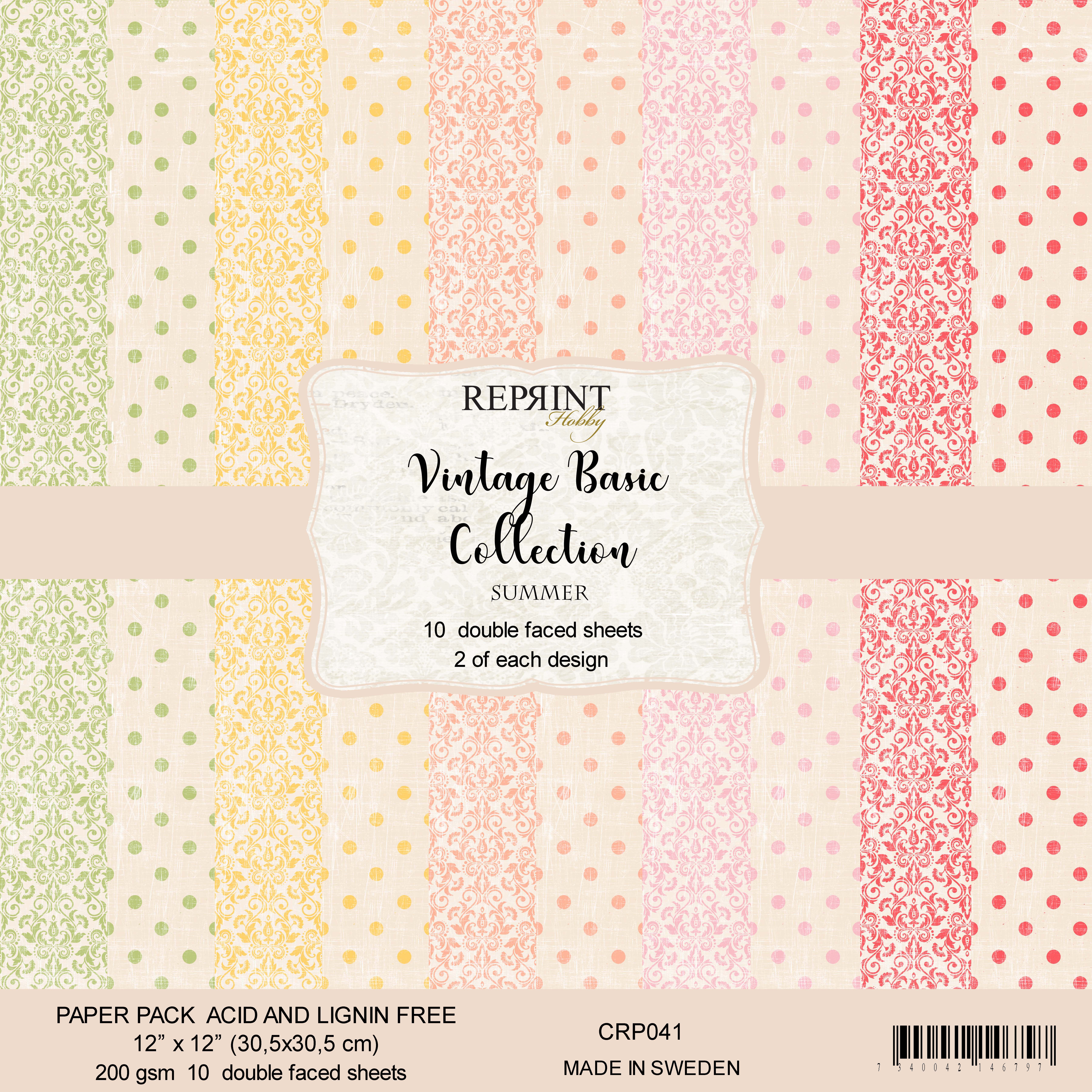 Basic  Collection Pack Summer 12 x12 "(30,5 x 30,5 cm)