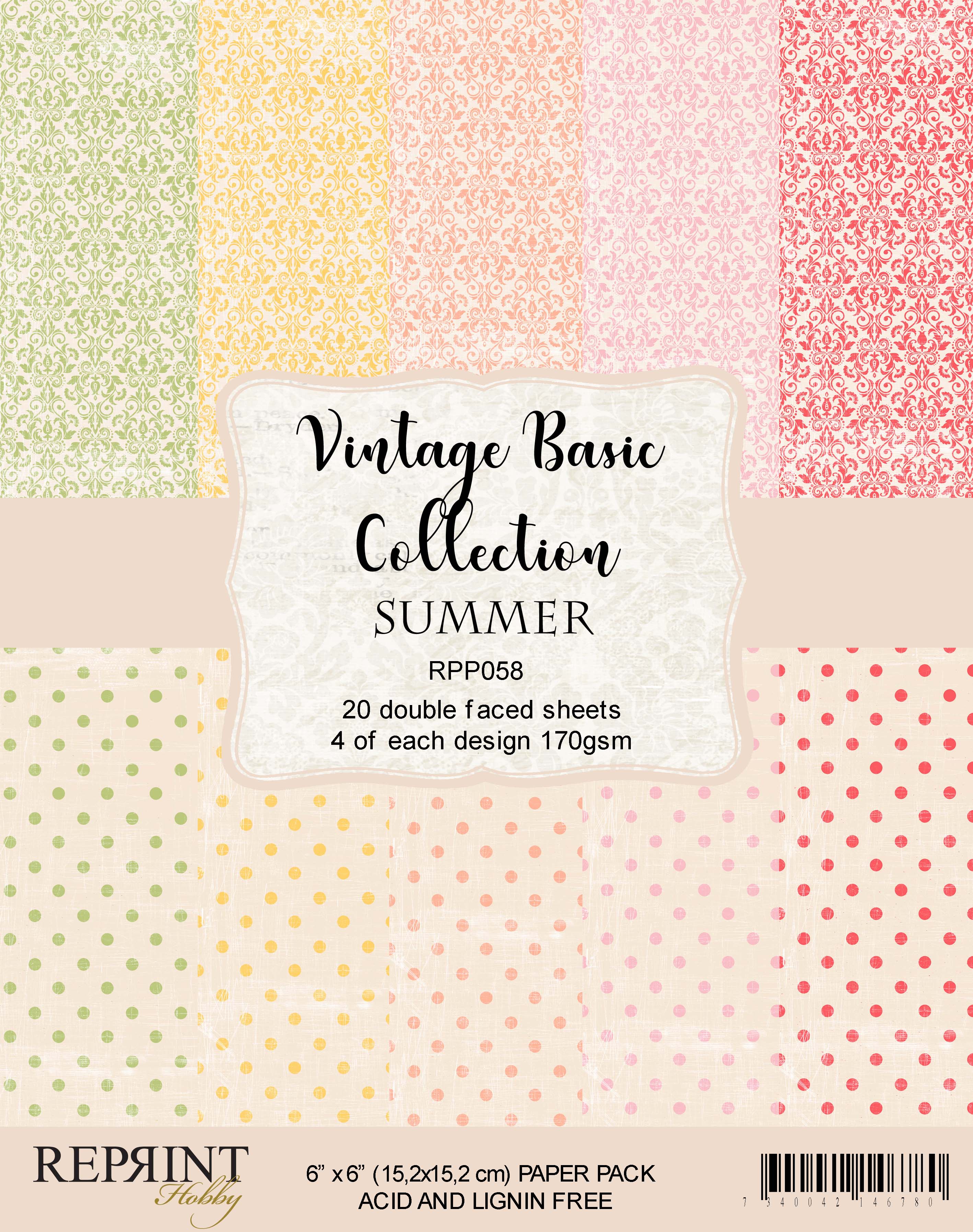 Vintage Basic Collection pack Summer