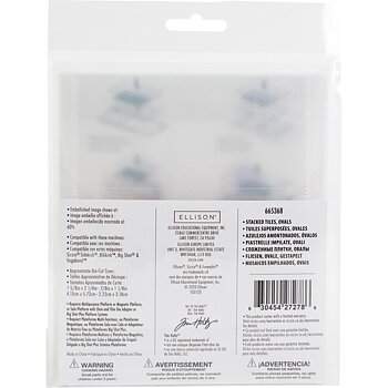 Sizzix - Dies Thinlits - Stacked Tiles Ovals
