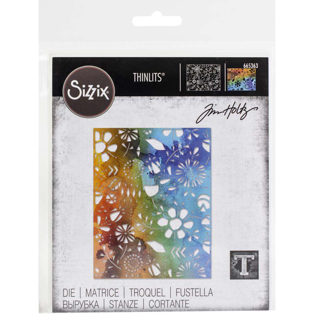 Sizzix - Dies Thinlits - Folk Flowers